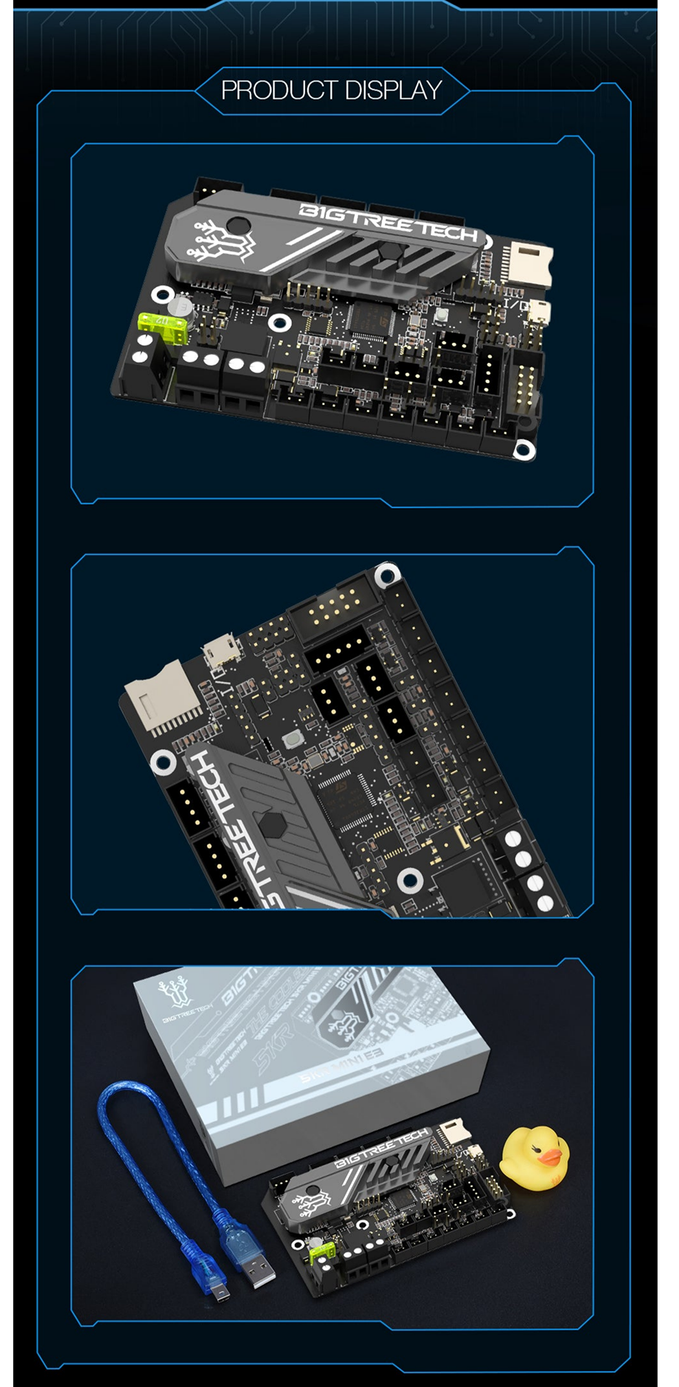 Bigtreetech BTT SKR MINI E3 V3.0 32 Bit Board | 3D Gadgets Malaysia